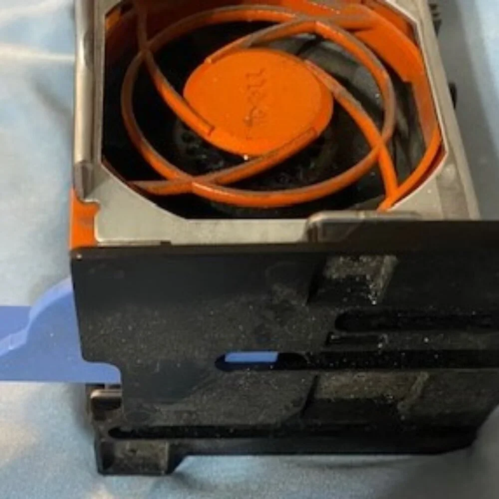 Genuine Dell PowerEdge 6-Slot Fan Cage Assembly 6 Fans